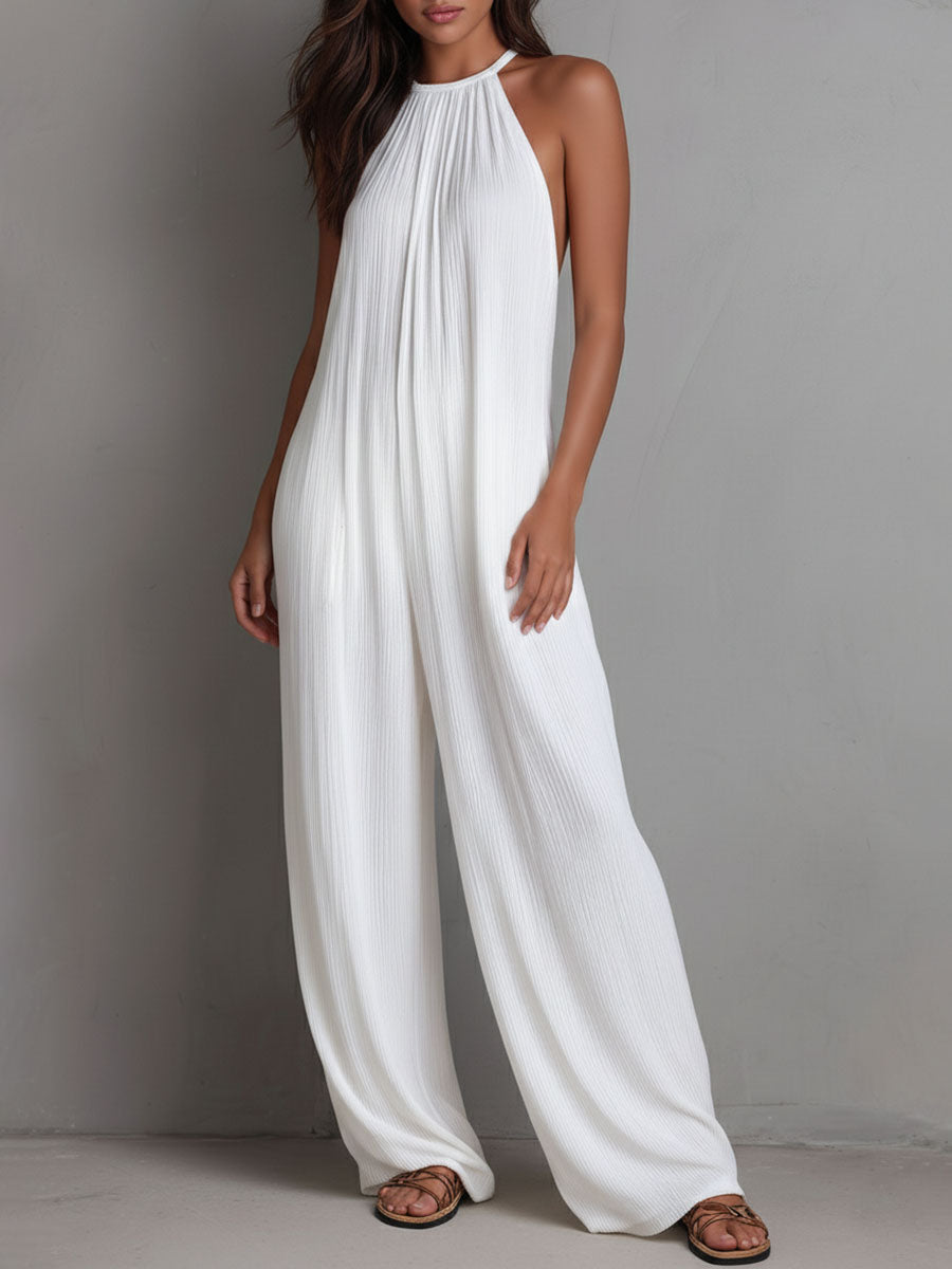 Elena | Conjunto elegante y fluido con cuello halter