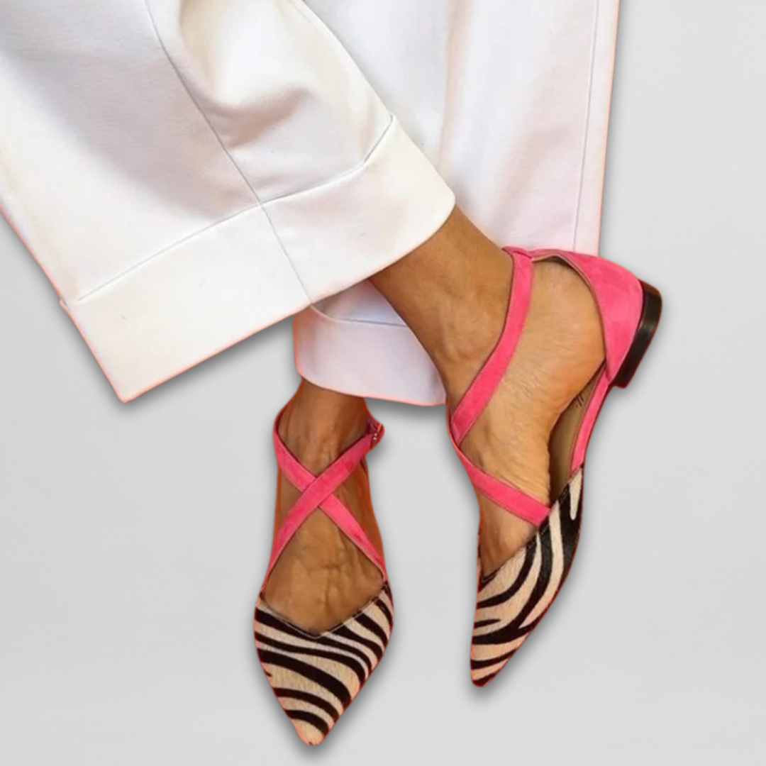 Fern | Bailarinas elegantes con tiras cruzadas