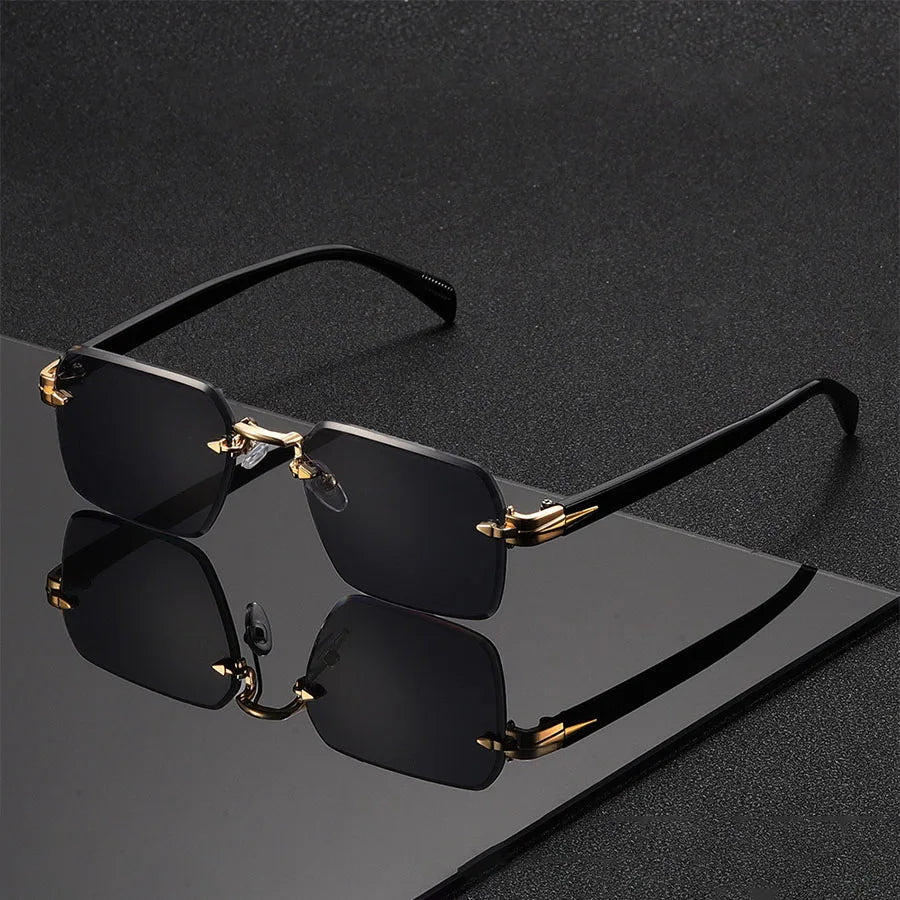 Tiver - Gafas de sol sin montura