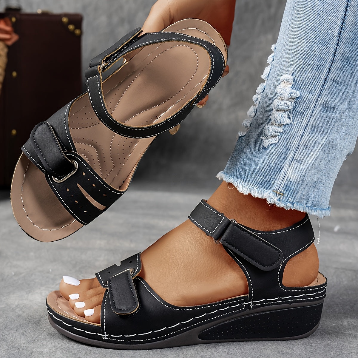 Celia |  Sandalias ergonómicas con suela cómoda