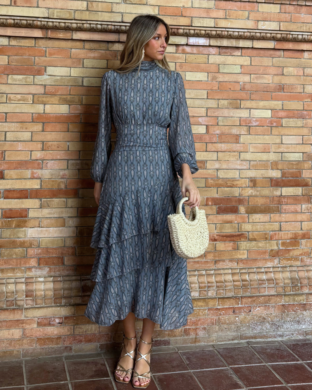 Vestido Niza gris