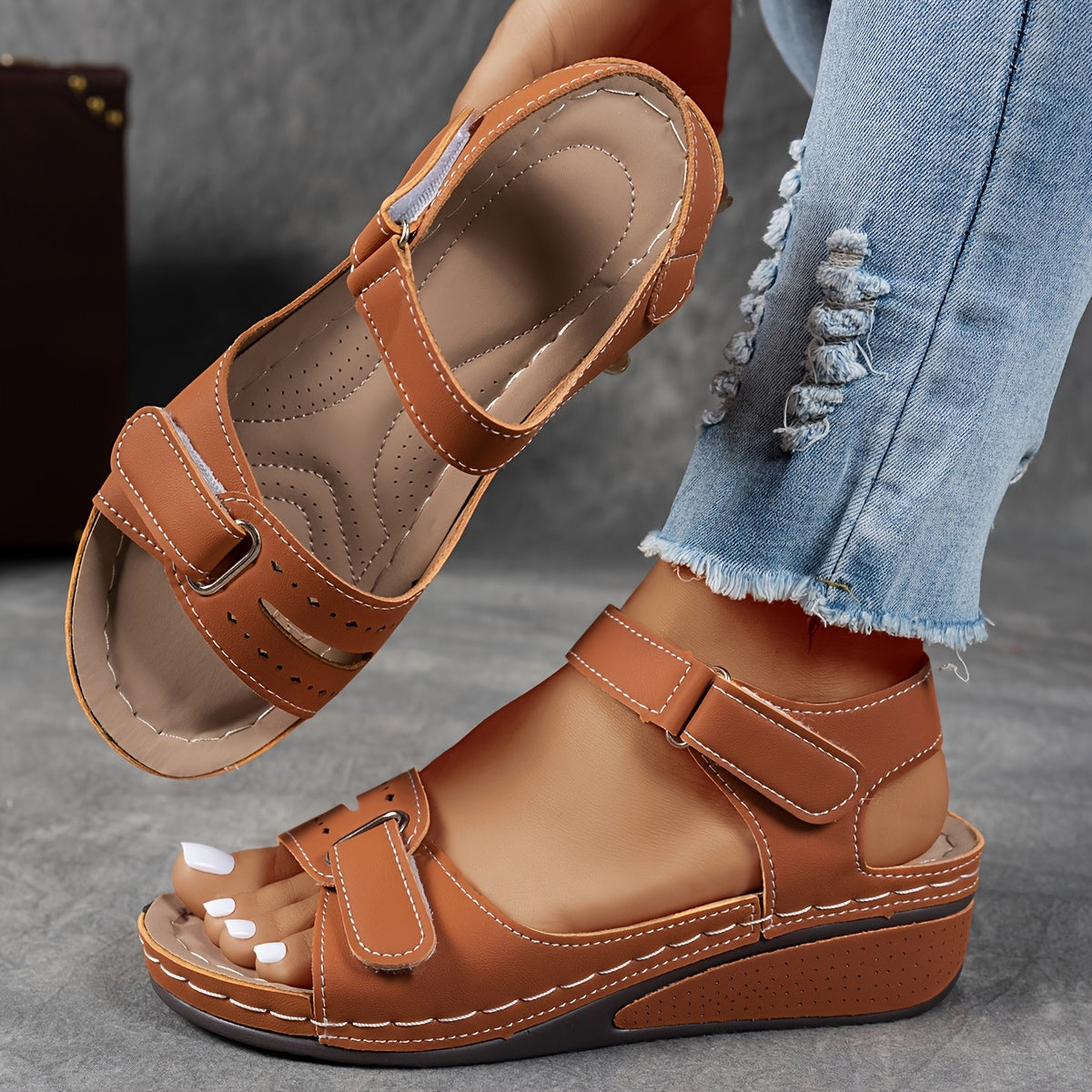 Celia |  Sandalias ergonómicas con suela cómoda