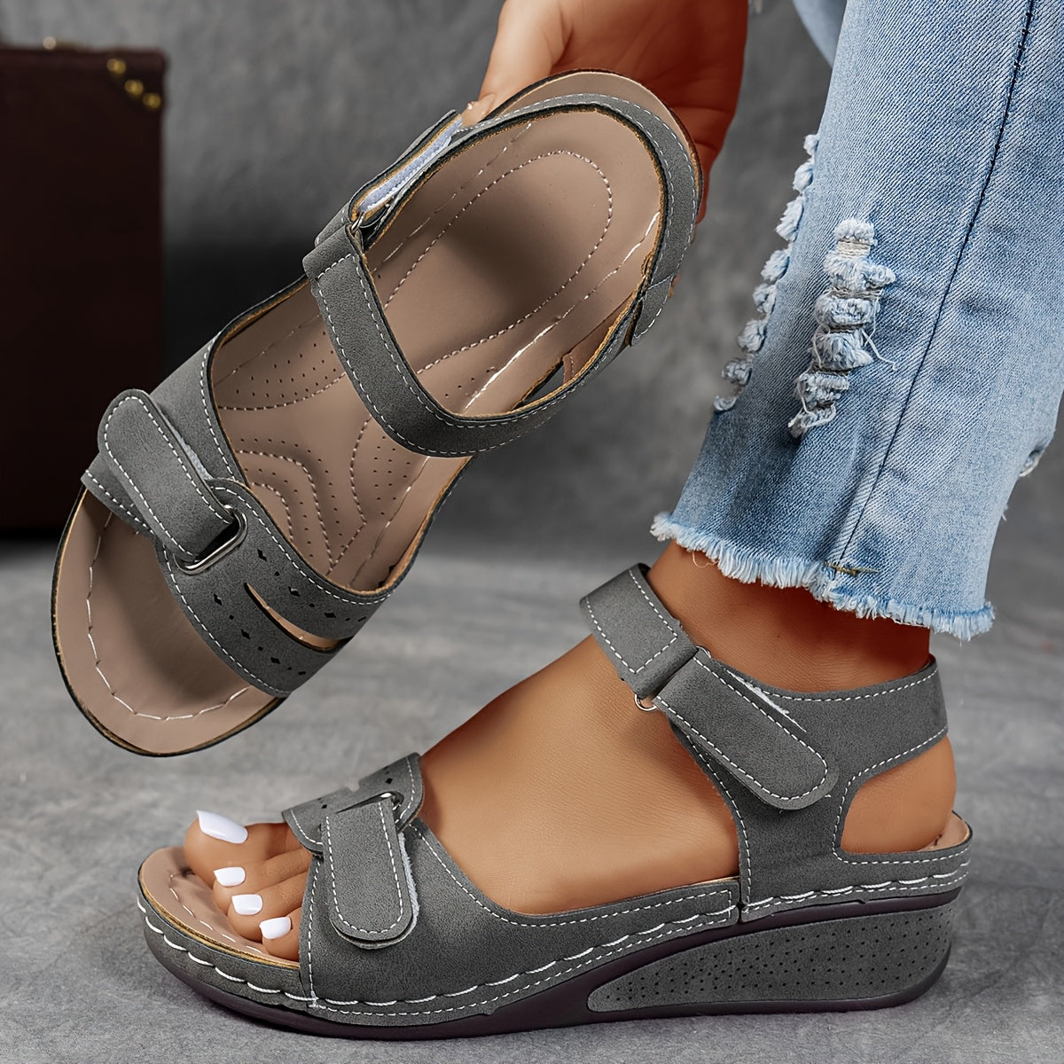 Celia |  Sandalias ergonómicas con suela cómoda
