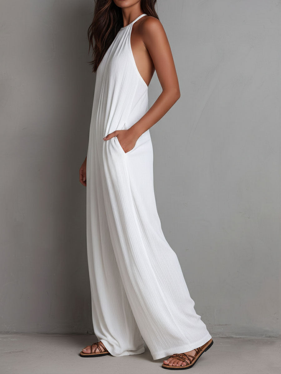 Elena | Conjunto elegante y fluido con cuello halter