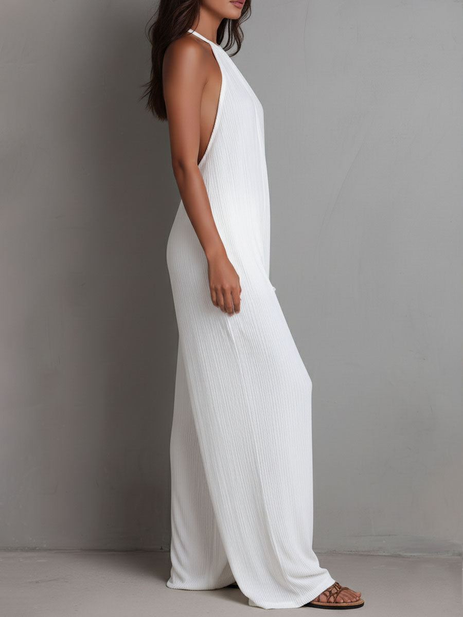 Elena | Conjunto elegante y fluido con cuello halter