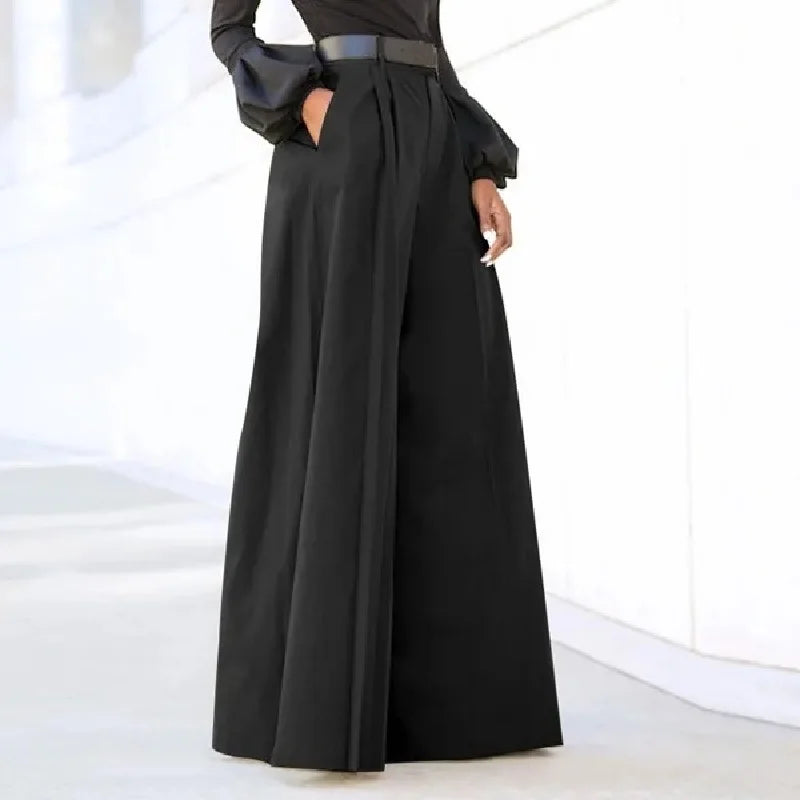 Nora - Pantalón de pierna ancha