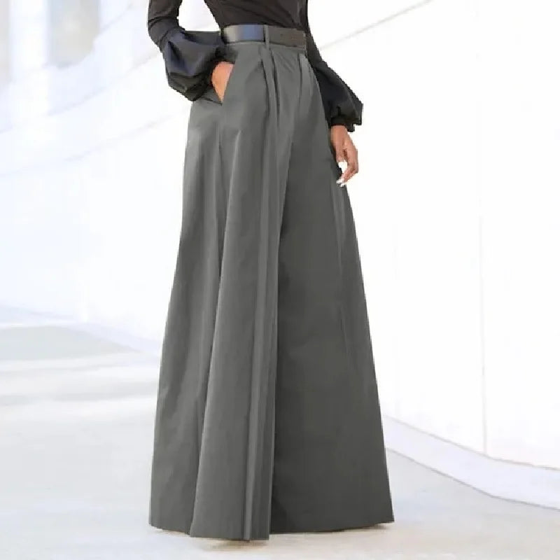 Nora - Pantalón de pierna ancha