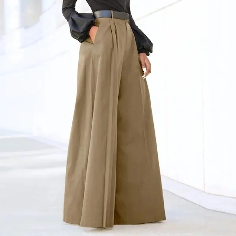 Nora - Pantalón de pierna ancha