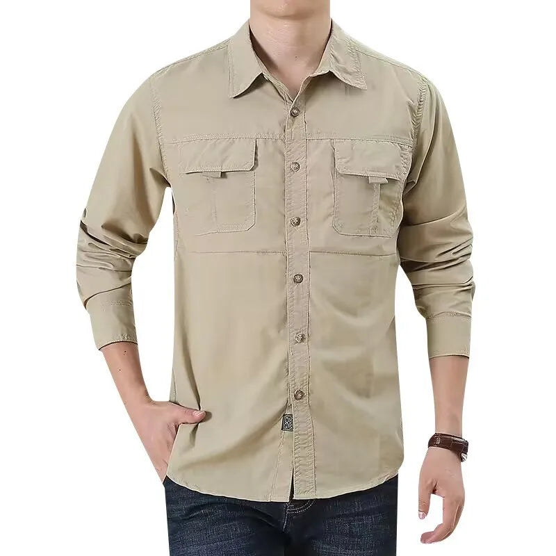 Luis - Camisa táctica con botones