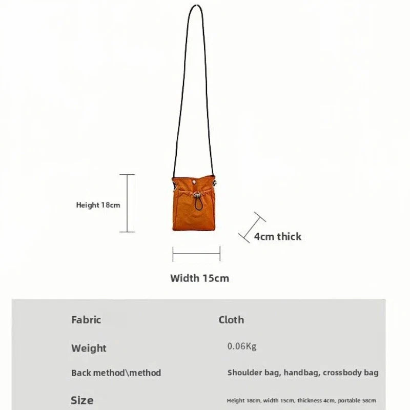Bolso bandolera de nylon