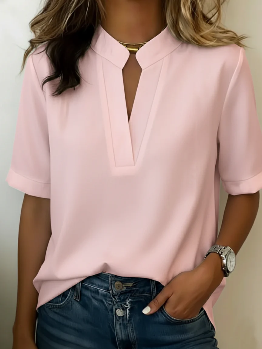 Vessa | Camisa de manga corta de corte relajado