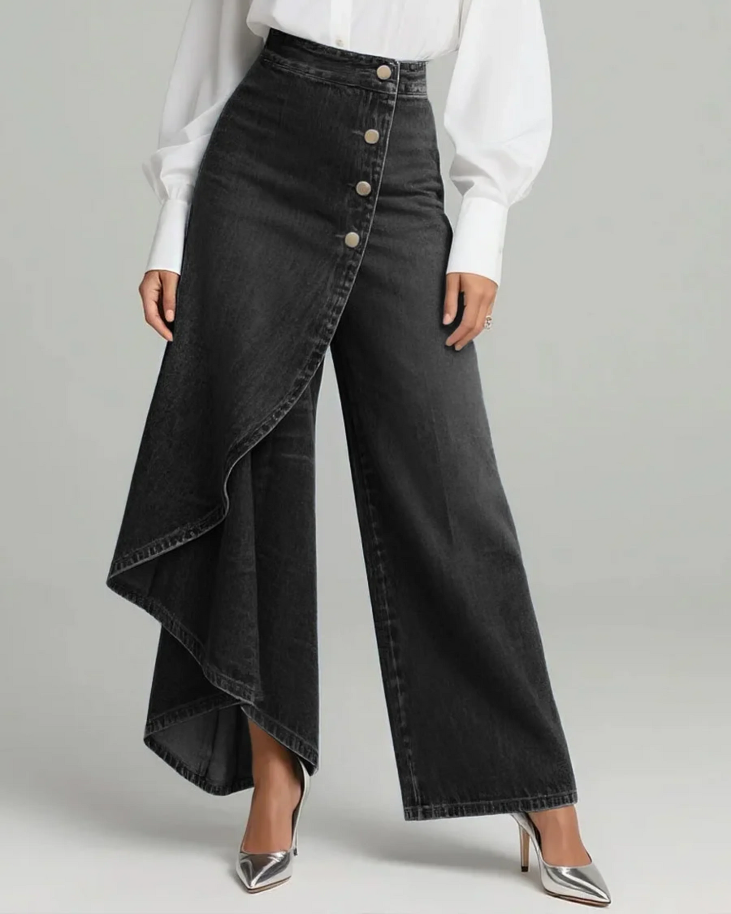 Ainhoa - Pantalones vaqueros anudados