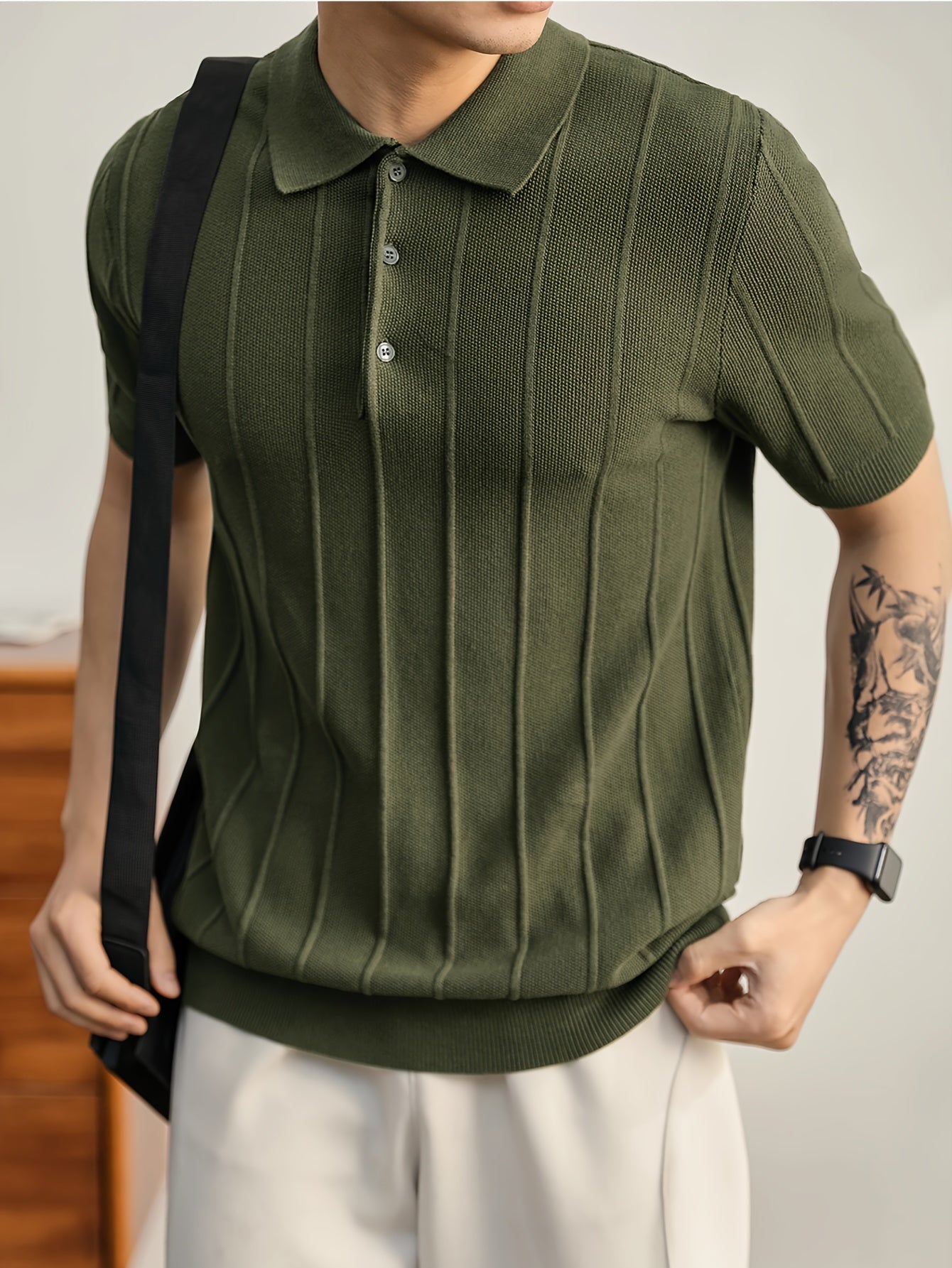 Daniel - Polo de punto texturizado