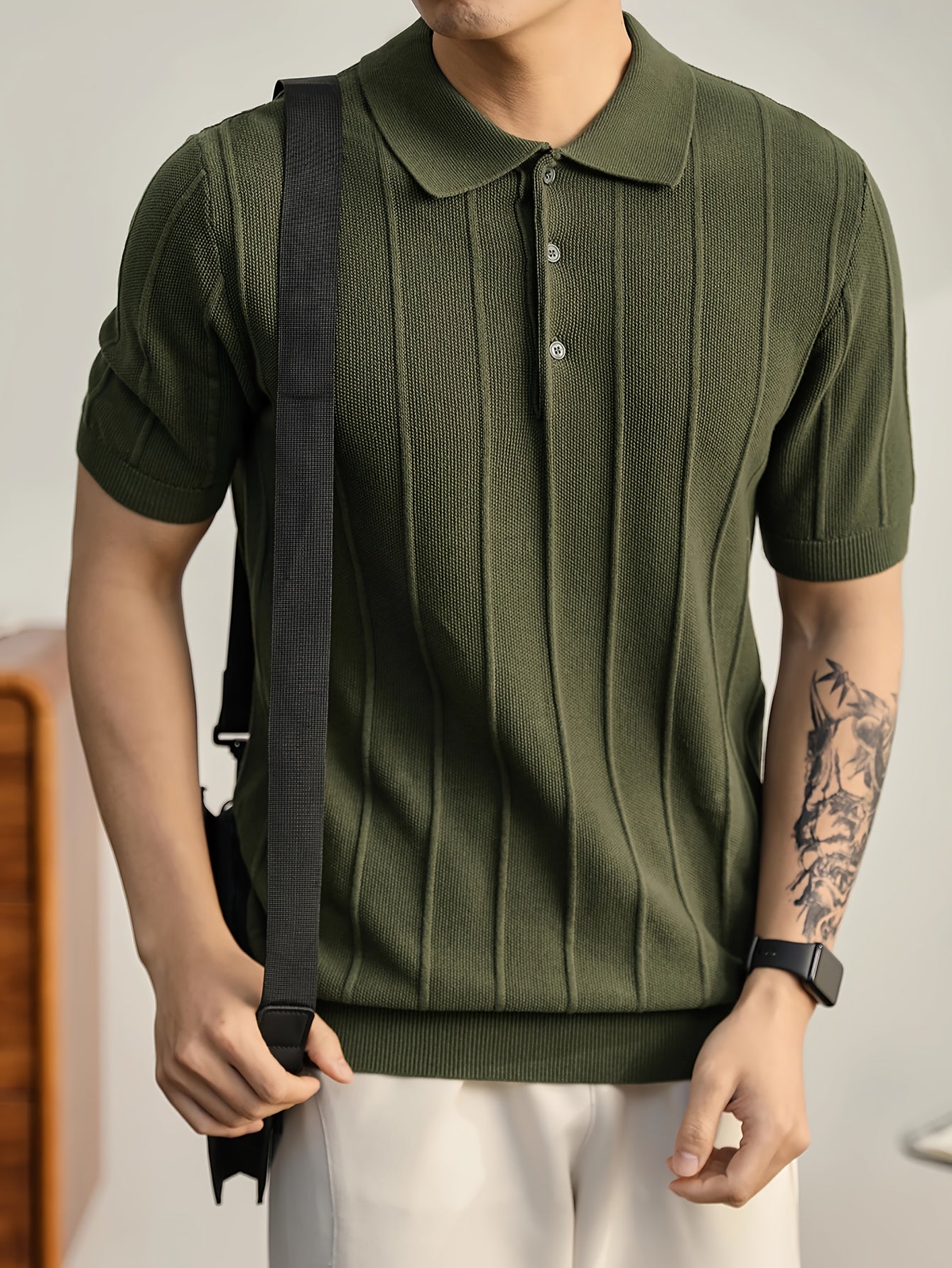 Daniel - Polo de punto texturizado