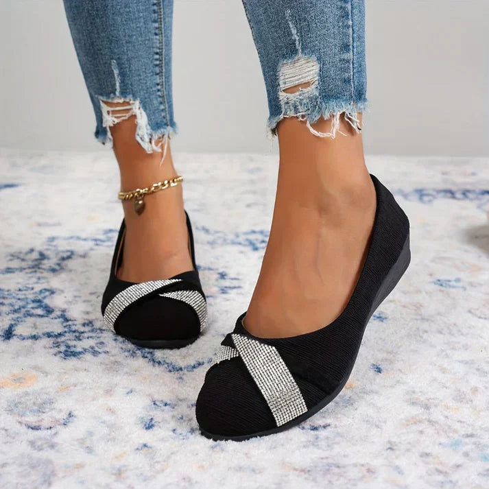Ariana - Zapatos ligeros y ortopédicos con cuña